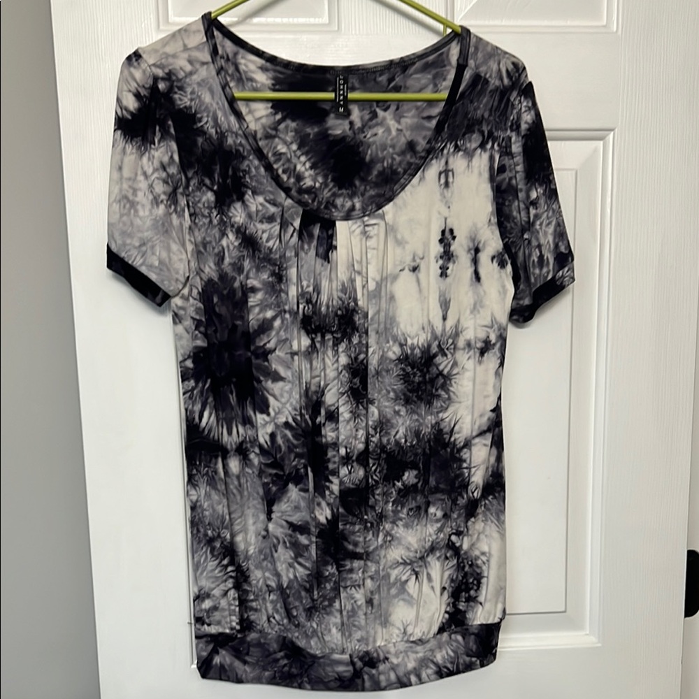 By Johnny Graphic Black and Gray Short Sleeve Tee